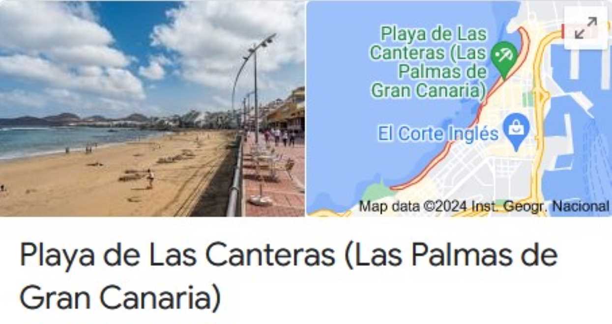 Playa las Canteras